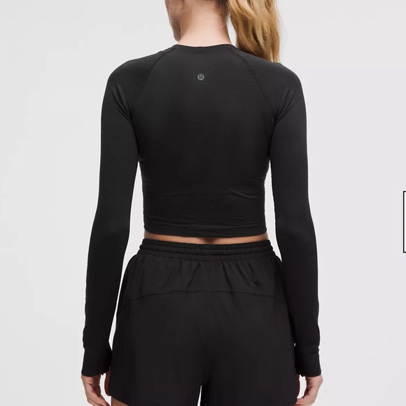 lululemon athletica Tops - Women’s Lululemon Long Sleeve Cropped Top 4